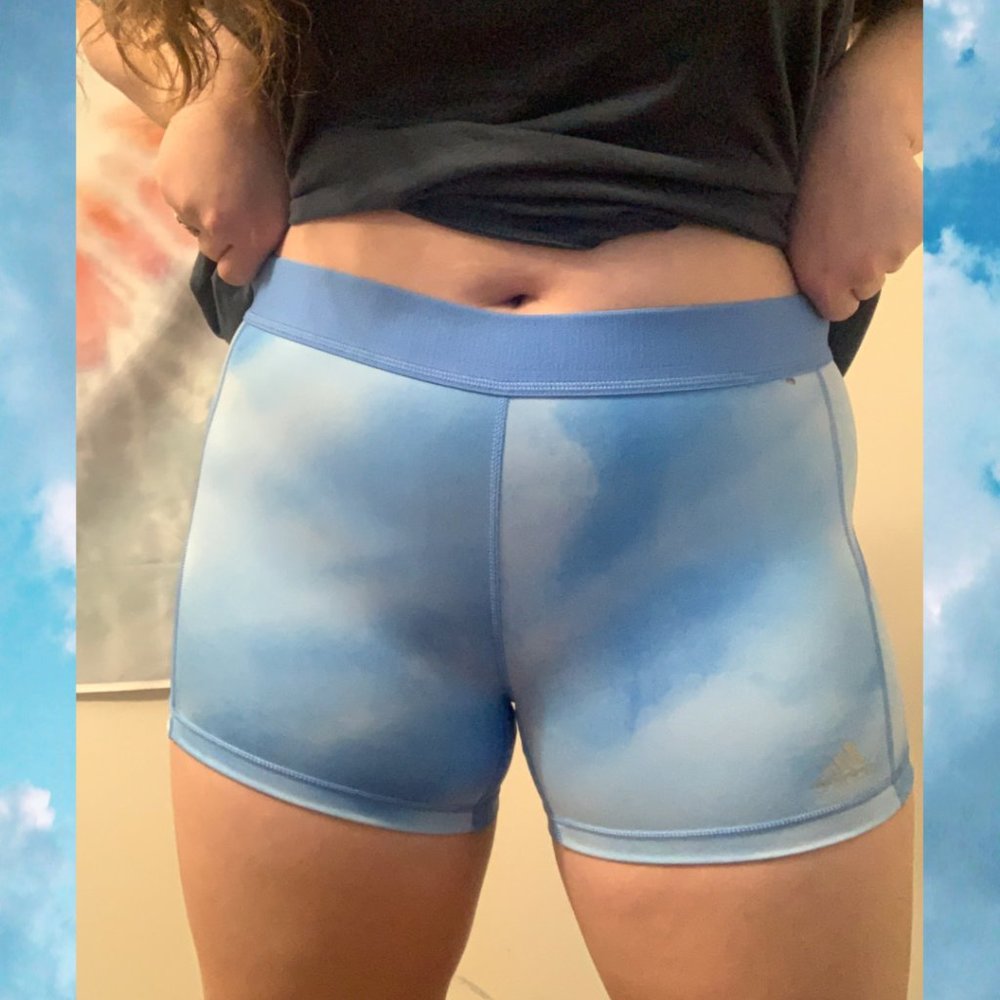 Adidas spandex shorts - Picture 2 of 3